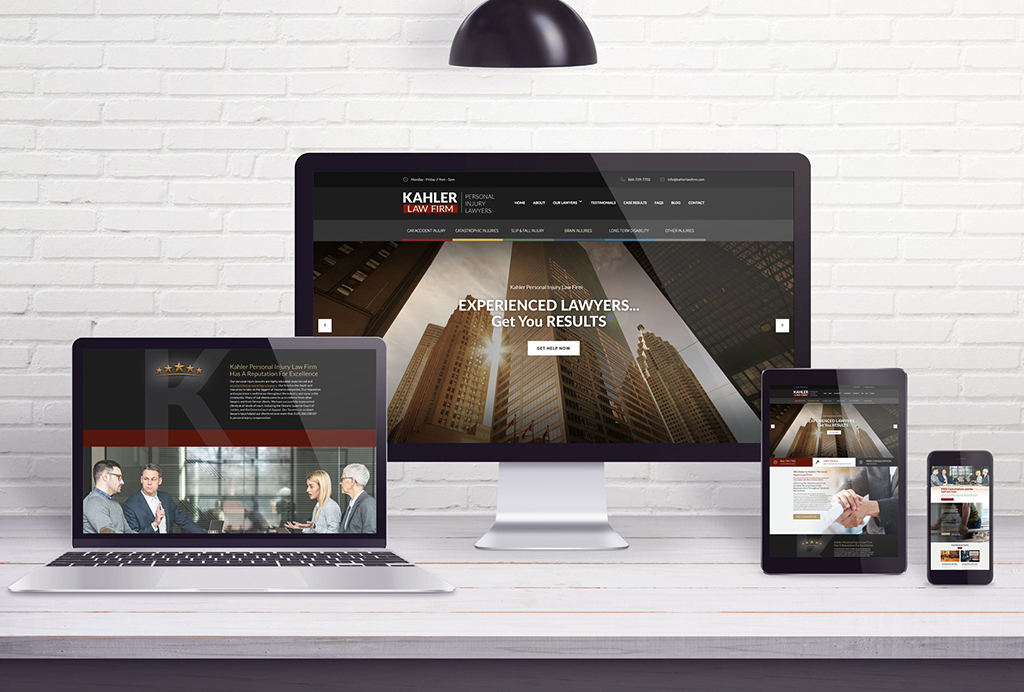 Kahler Law Firm Website + Brand